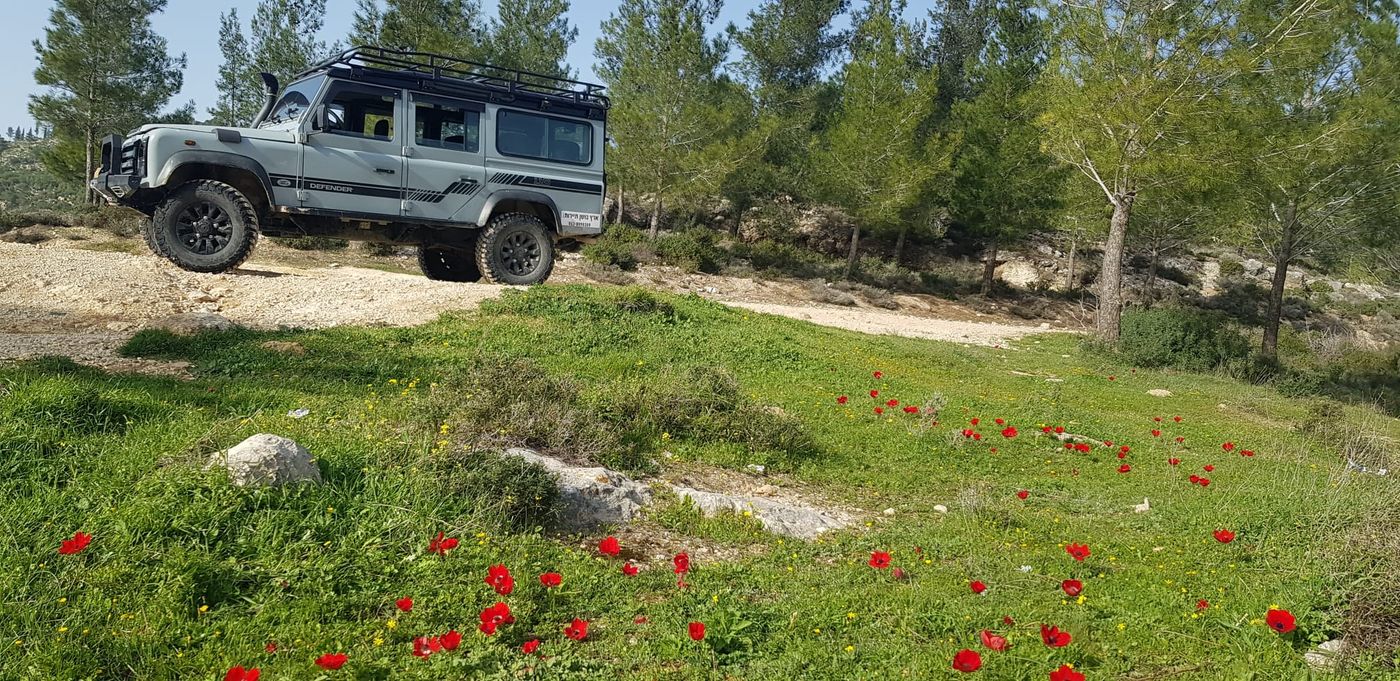 טיול ג'יפים בהרי ירושלים